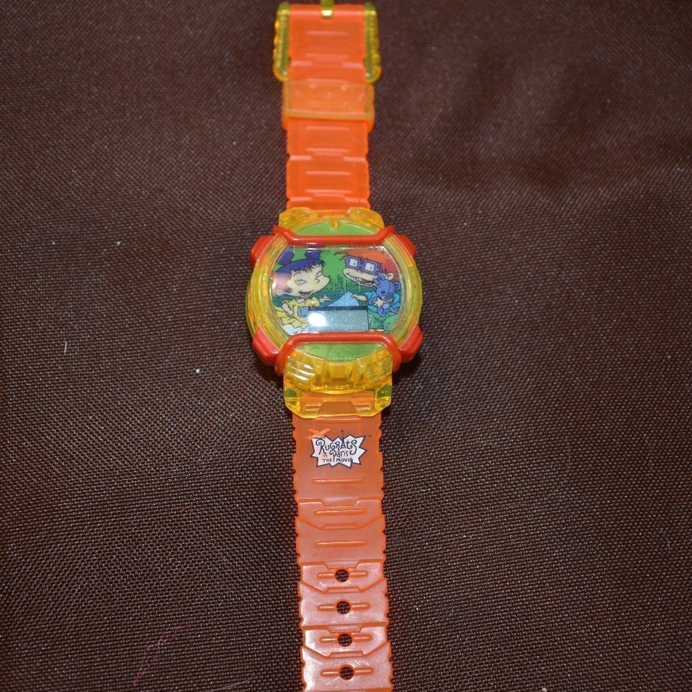 Vintage Nickelodeon Rugrats Digital Watch